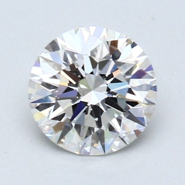 1.13 Carat, Natural White, Round Diamond ~ F Colour, VVS1 Clarity