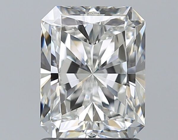 1.5 Carat, Natural White, Radiant Diamond ~ H Colour, VS1 Clarity