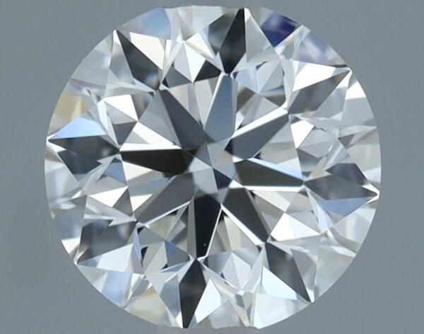 0.95 Carat, Natural White, Round Diamond ~ G Colour, IF Clarity