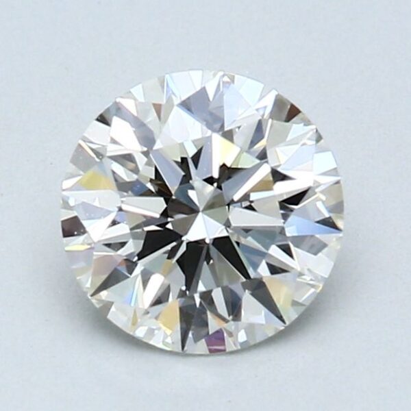 1.11 Carat, Natural White, Round Diamond ~ H Colour, VVS1 Clarity