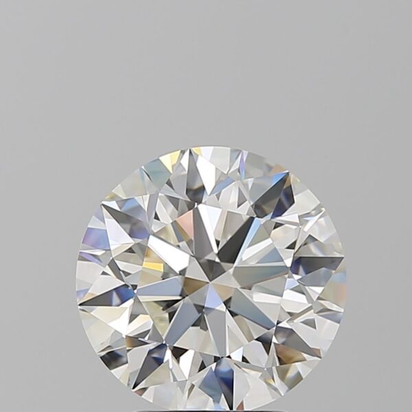 3.51 Carat, Natural White, Round Diamond ~ H Colour, VVS2 Clarity