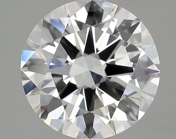 1.9 Carat, Natural White, Round Diamond ~ F Colour, VVS1 Clarity