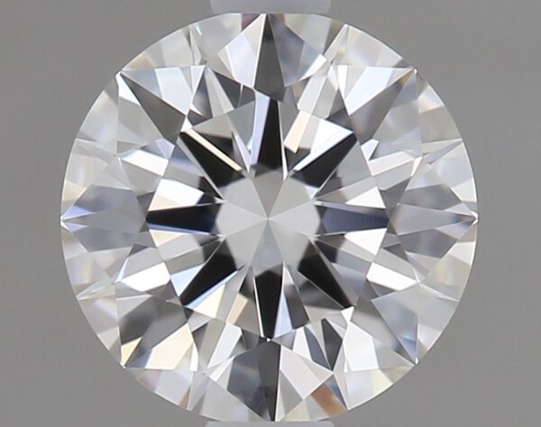 0.52 Carat, Natural White, Round Diamond ~ E Colour, VVS1 Clarity