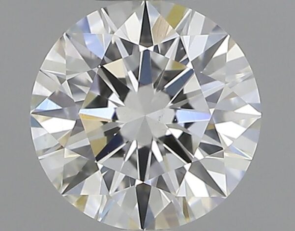 0.55 Carat, Natural White, Round Diamond ~ G Colour, SI1 Clarity