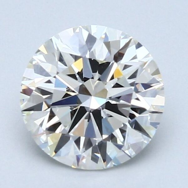 1.61 Carat, Natural White, Round Diamond ~ J Colour, VVS1 Clarity