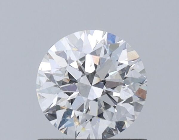 0.81 Carat, Natural White, Round Diamond ~ F Colour, SI1 Clarity