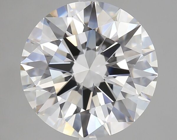 3.52 Carat, Natural White, Round Diamond ~ E Colour, VVS1 Clarity