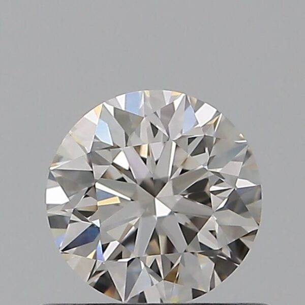 0.5 Carat, Natural White, Round Diamond ~ J Colour, VS1 Clarity