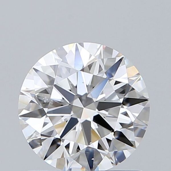 0.81 Carat, Natural White, Round Diamond ~ E Colour, VS2 Clarity