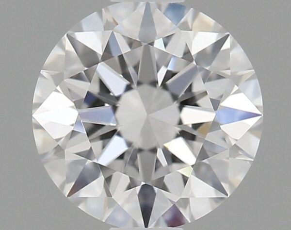 0.6 Carat, Natural White, Round Diamond ~ D Colour, VVS1 Clarity