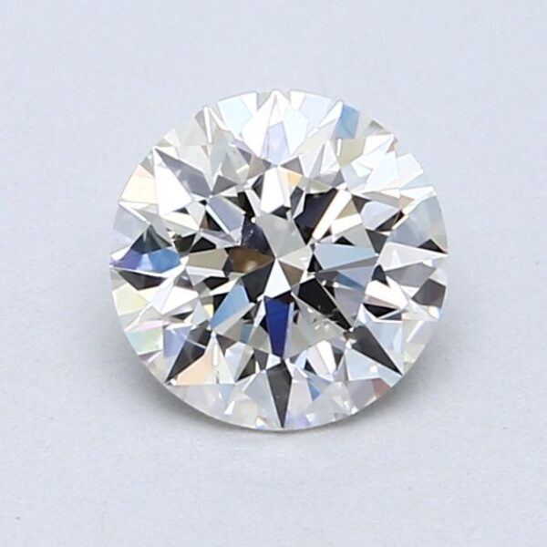 1.04 Carat, Natural White, Round Diamond ~ H Colour, SI1 Clarity