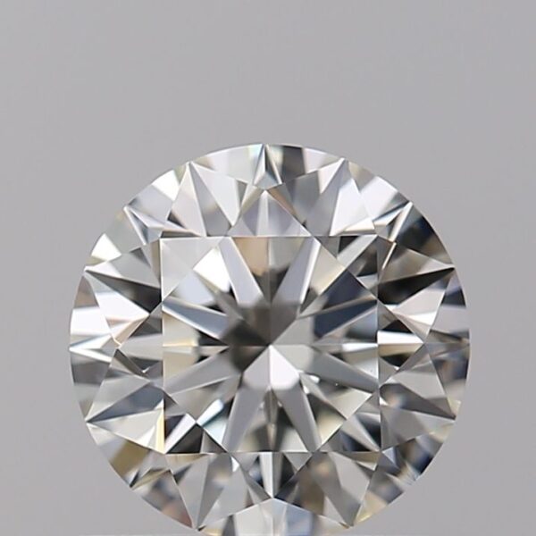 0.76 Carat, Natural White, Round Diamond ~ I Colour, VVS2 Clarity