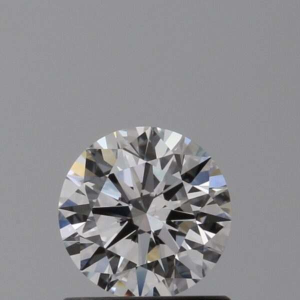 0.7 Carat, Natural White, Round Diamond ~ D Colour, VS2 Clarity