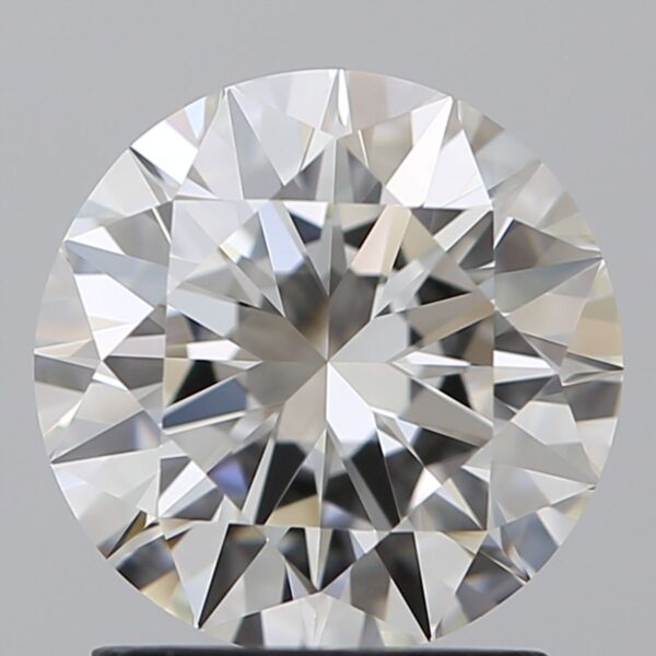 1.71 Carat, Natural White, Round Diamond ~ I Colour, IF Clarity