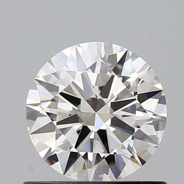 0.71 Carat, Natural White, Round Diamond ~ J Colour, VS1 Clarity