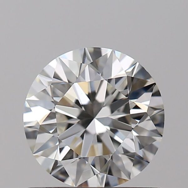 0.9 Carat, Natural White, Round Diamond ~ I Colour, VS1 Clarity