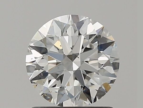 1.01 Carat, Natural White, Round Diamond ~ F Colour, VS2 Clarity