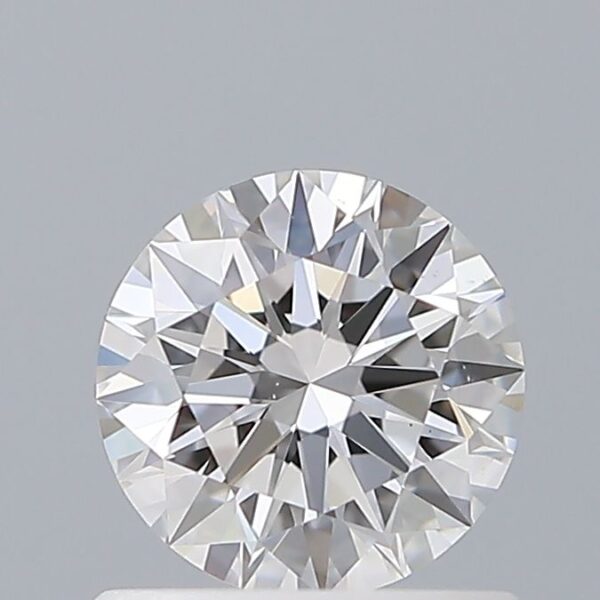 0.7 Carat, Natural White, Round Diamond ~ E Colour, VS1 Clarity