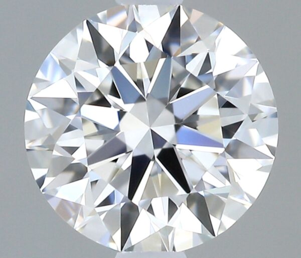 0.58 Carat, Natural White, Round Diamond ~ G Colour, VVS1 Clarity