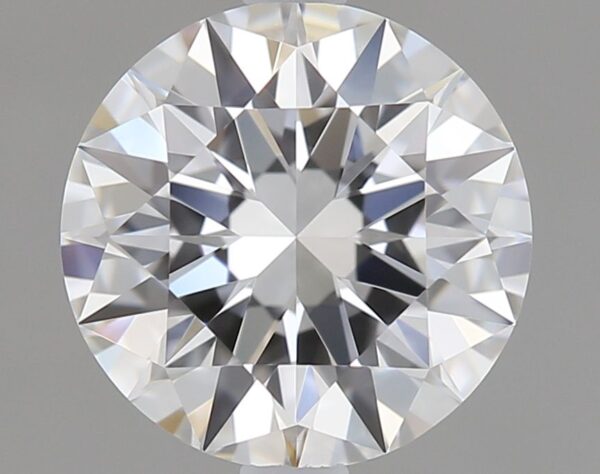 0.83 Carat, Natural White, Round Diamond ~ D Colour, VVS1 Clarity