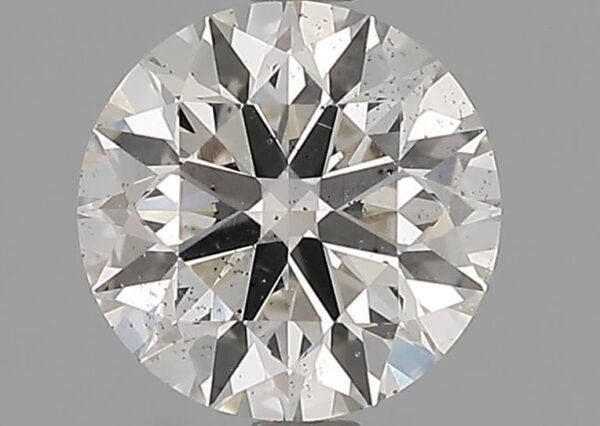 1.12 Carat, Natural White, Round Diamond ~ J Colour, SI1 Clarity