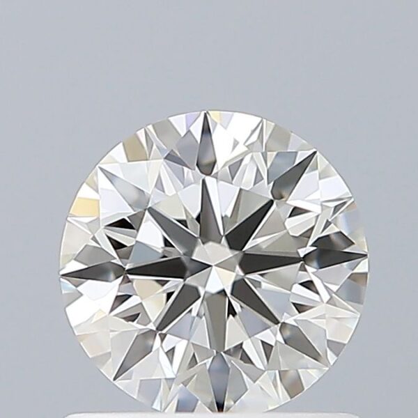 0.75 Carat, Natural White, Round Diamond ~ H Colour, VVS2 Clarity