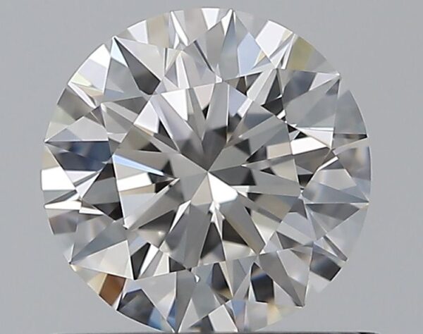 0.69 Carat, Natural White, Round Diamond ~ F Colour, VVS1 Clarity