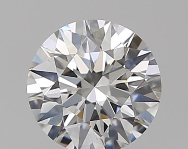 0.71 Carat, Natural White, Round Diamond ~ E Colour, VS1 Clarity