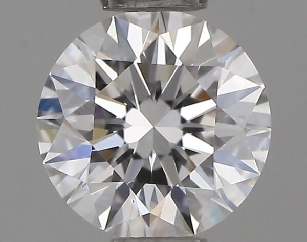 0.5 Carat, Natural White, Round Diamond ~ D Colour, VS2 Clarity