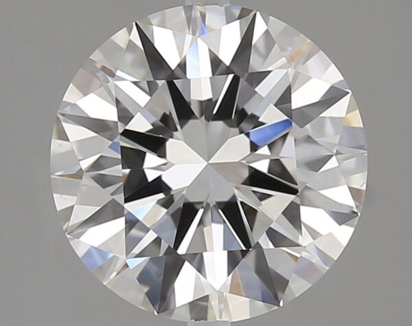 2.5 Carat, Natural White, Round Diamond ~ G Colour, VS2 Clarity