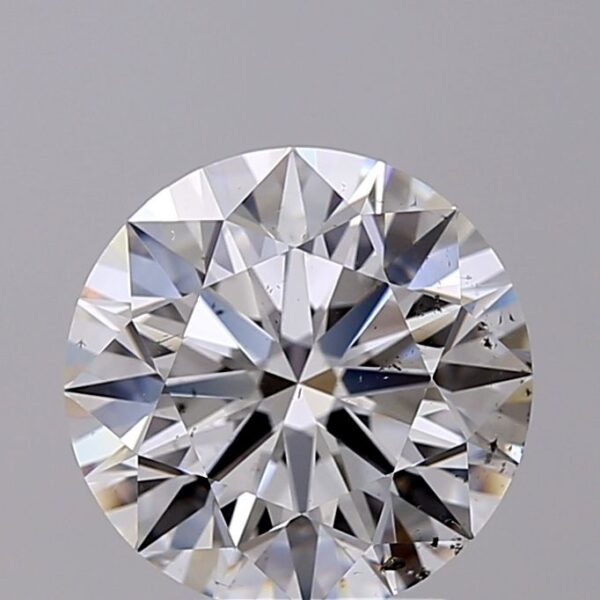 3.22 Carat, Natural White, Round Diamond ~ F Colour, SI1 Clarity