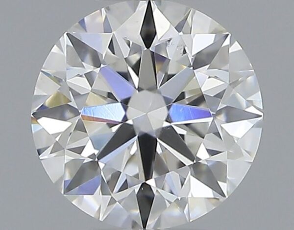 0.7 Carat, Natural White, Round Diamond ~ G Colour, VS2 Clarity