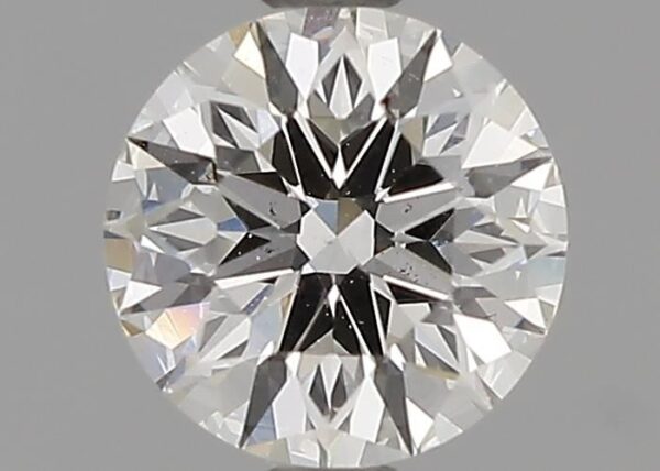 0.79 Carat, Natural White, Round Diamond ~ I Colour, VS2 Clarity