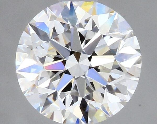 0.6 Carat, Natural White, Round Diamond ~ F Colour, VVS1 Clarity