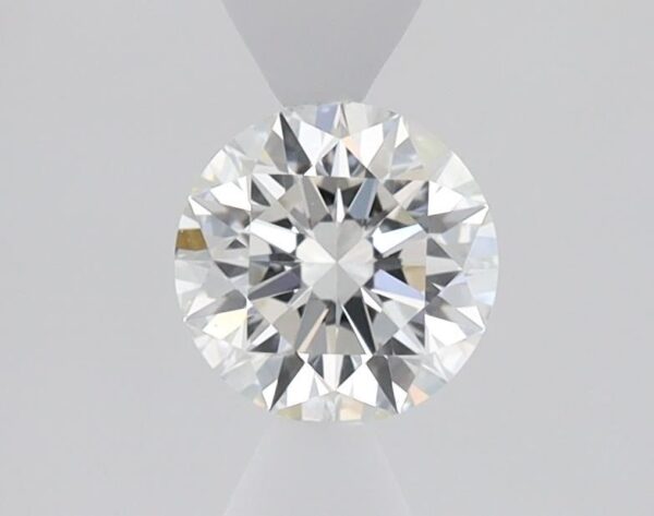 0.6 Carat, Natural White, Round Diamond ~ I Colour, VVS2 Clarity