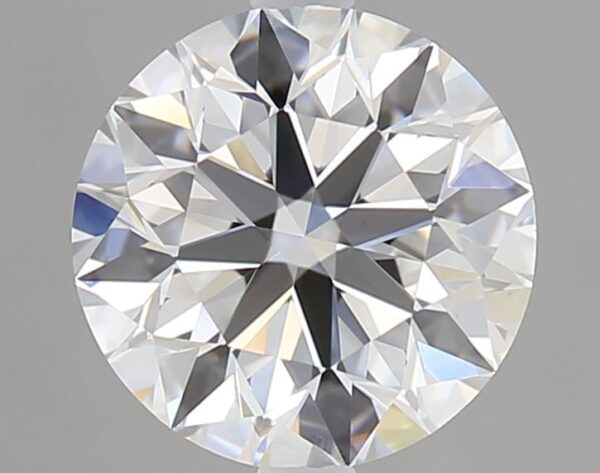 1 Carat, Natural White, Round Diamond ~ F Colour, VS2 Clarity