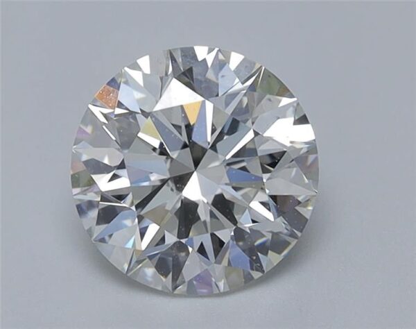 1.43 Carat, Natural White, Round Diamond ~ H Colour, VS2 Clarity