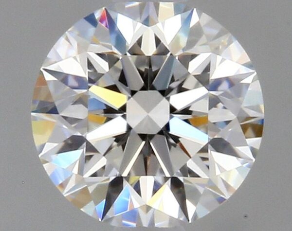 0.6 Carat, Natural White, Round Diamond ~ F Colour, VVS1 Clarity