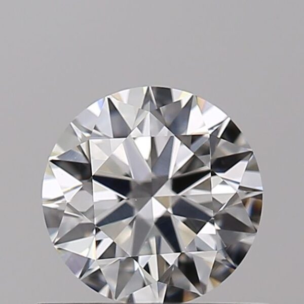 0.62 Carat, Natural White, Round Diamond ~ G Colour, VVS2 Clarity