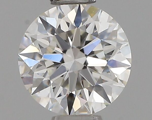 0.56 Carat, Natural White, Round Diamond ~ I Colour, VVS2 Clarity