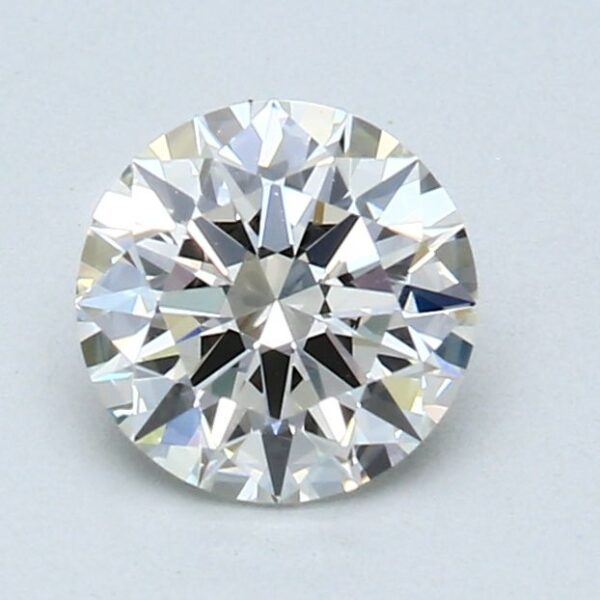 1.01 Carat, Natural White, Round Diamond ~ J Colour, VVS2 Clarity