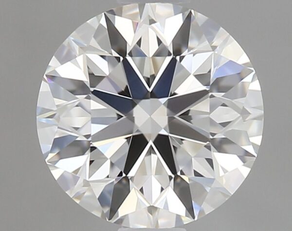 0.83 Carat, Natural White, Round Diamond ~ H Colour, IF Clarity