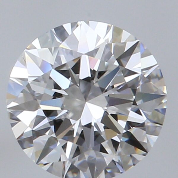 0.7 Carat, Natural White, Round Diamond ~ E Colour, VVS1 Clarity