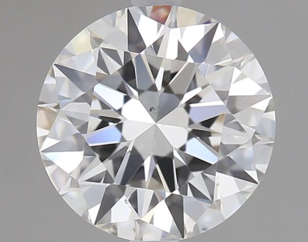 1 Carat, Natural White, Round Diamond ~ G Colour, VS2 Clarity