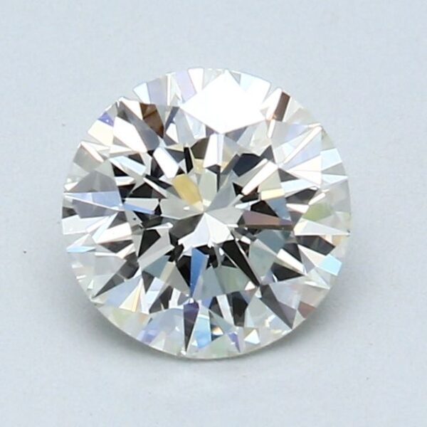 1.05 Carat, Natural White, Round Diamond ~ J Colour, VS1 Clarity