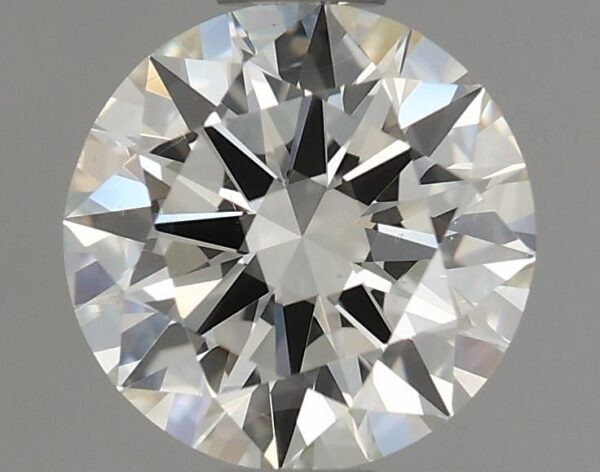 0.7 Carat, Natural White, Round Diamond ~ I Colour, SI1 Clarity