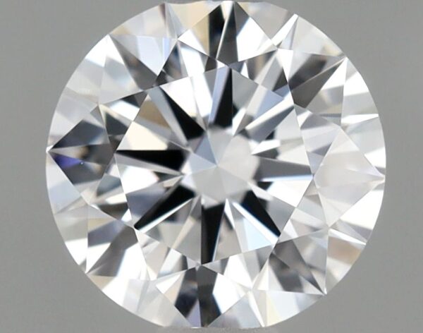 0.8 Carat, Natural White, Round Diamond ~ E Colour, VVS2 Clarity