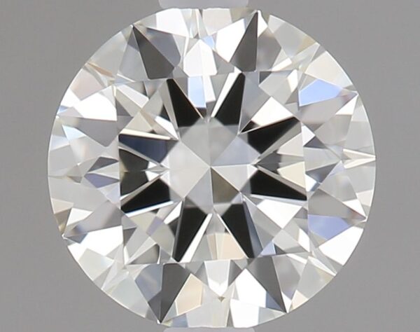 0.5 Carat, Natural White, Round Diamond ~ J Colour, VVS1 Clarity