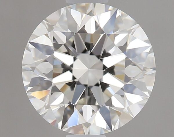 1.05 Carat, Natural White, Round Diamond ~ H Colour, VVS2 Clarity