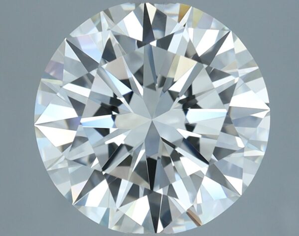 3 Carat, Natural White, Round Diamond ~ J Colour, VVS1 Clarity